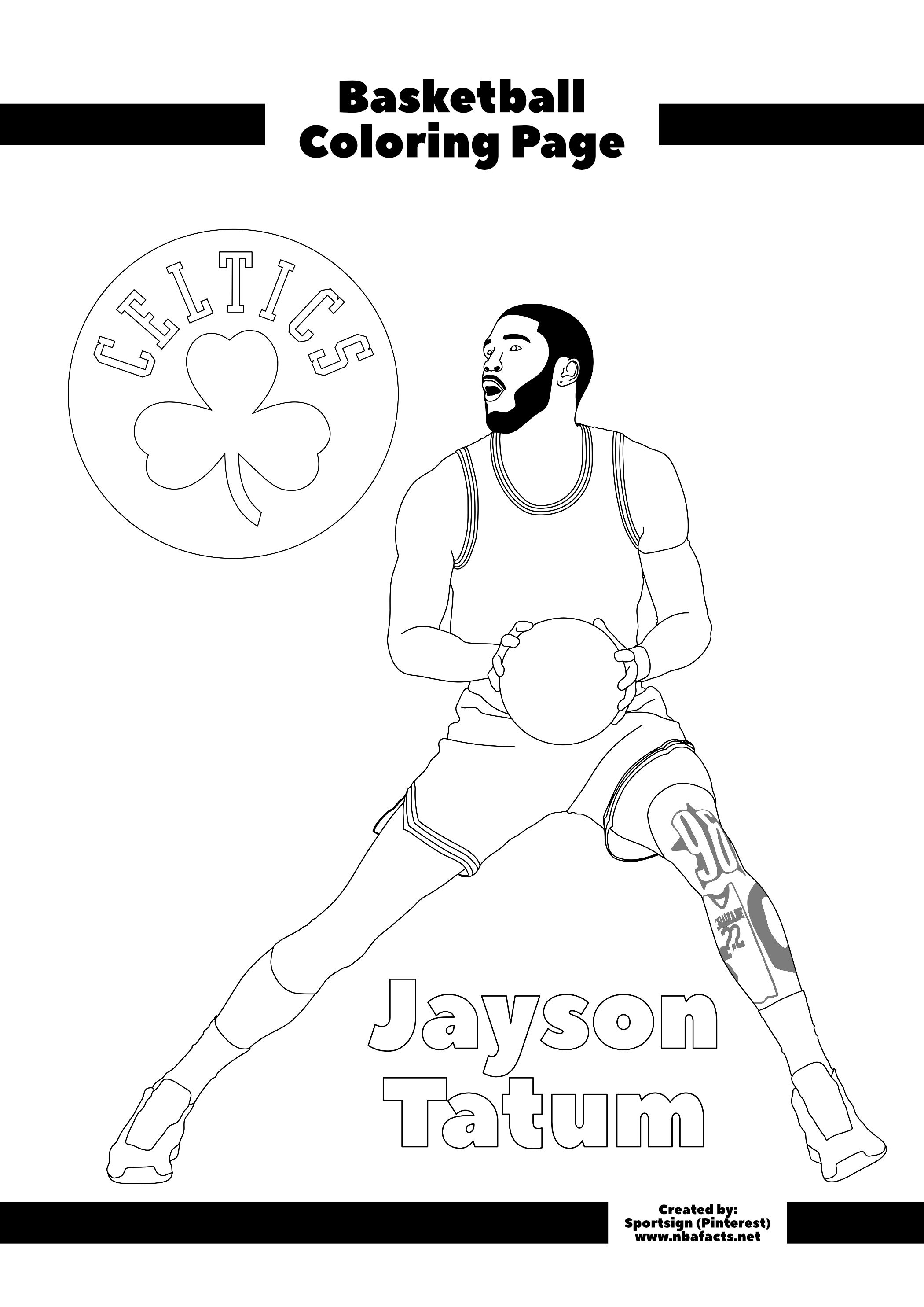 Basketball Coloring Pages Free Printable 177