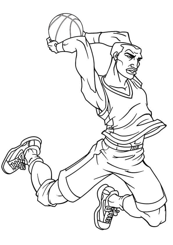 Basketball Coloring Pages Free Printable 182