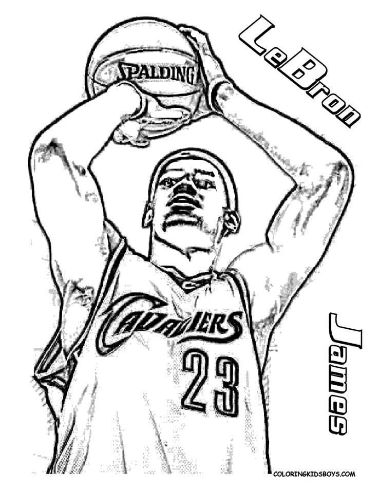 Basketball Coloring Pages Free Printable 184