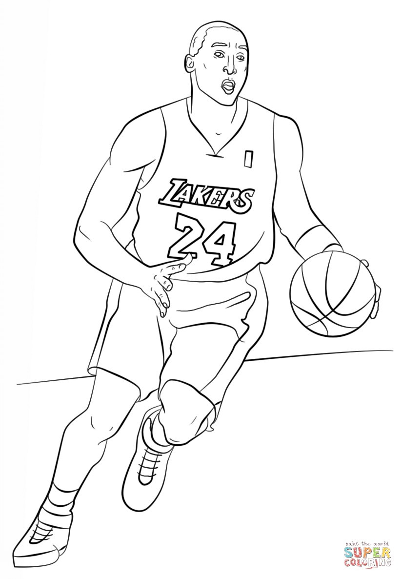 Basketball Coloring Pages Free Printable 185