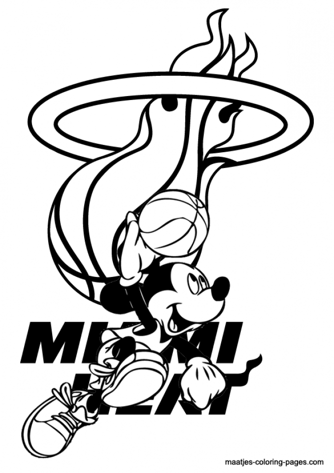 Basketball Coloring Pages Free Printable 193