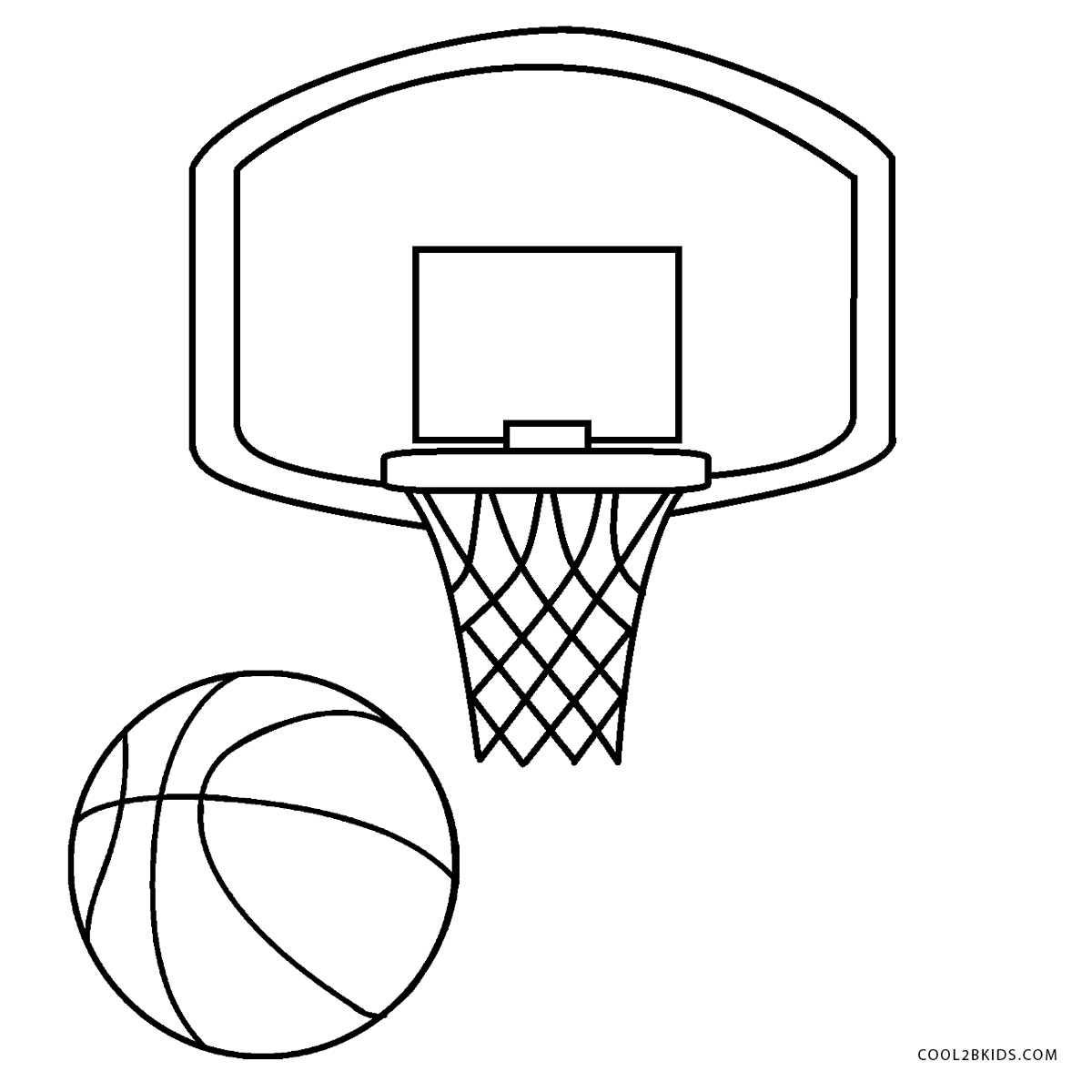 Basketball Coloring Pages Free Printable 33