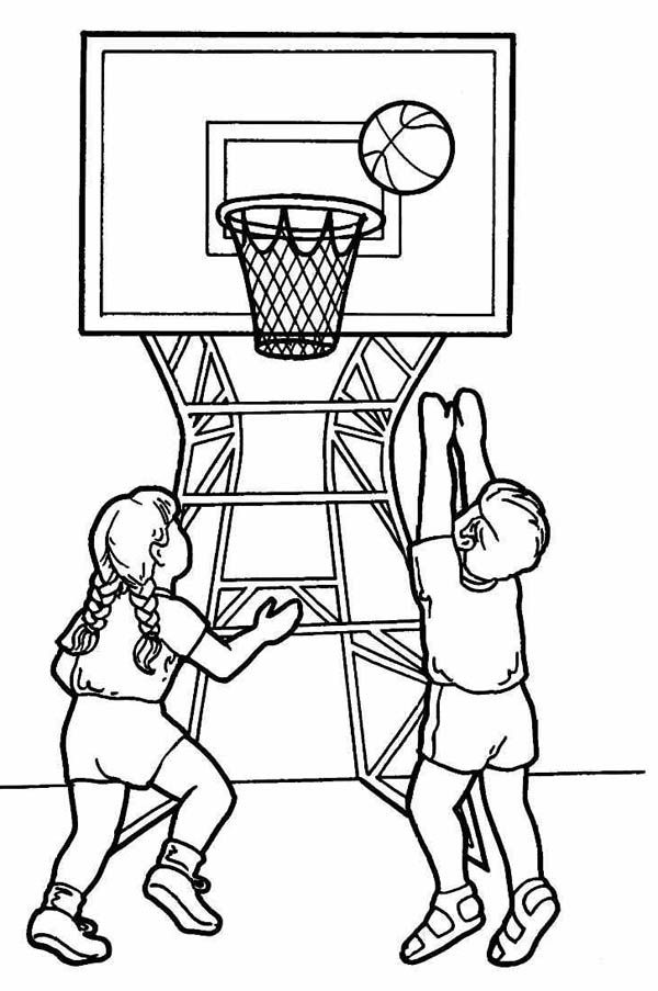 Basketball Coloring Pages Free Printable 54