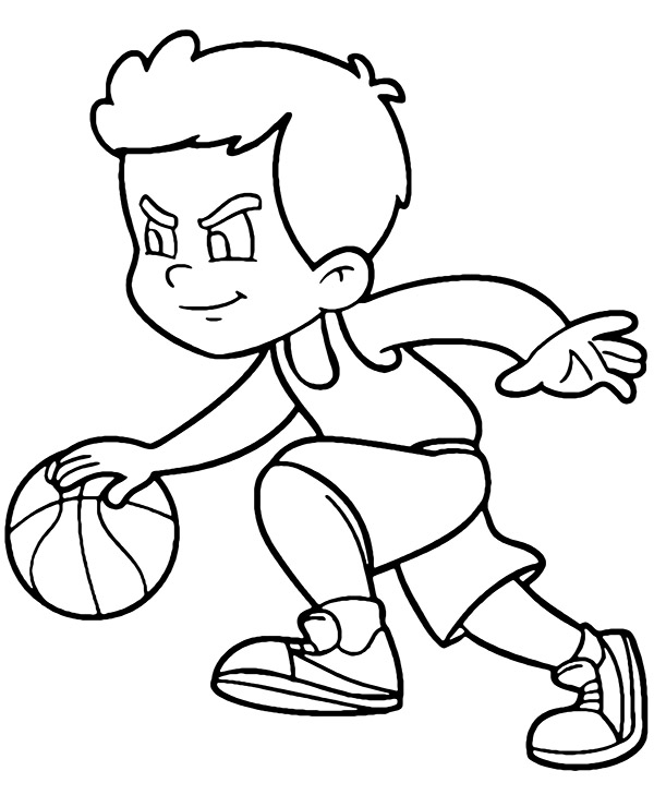 Basketball Coloring Pages Free Printable 60