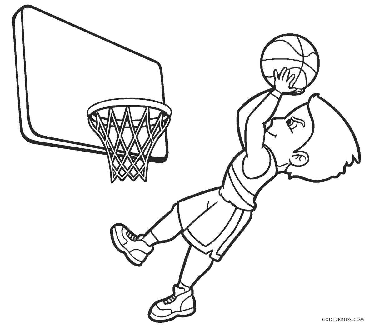 Basketball Coloring Pages Free Printable 69