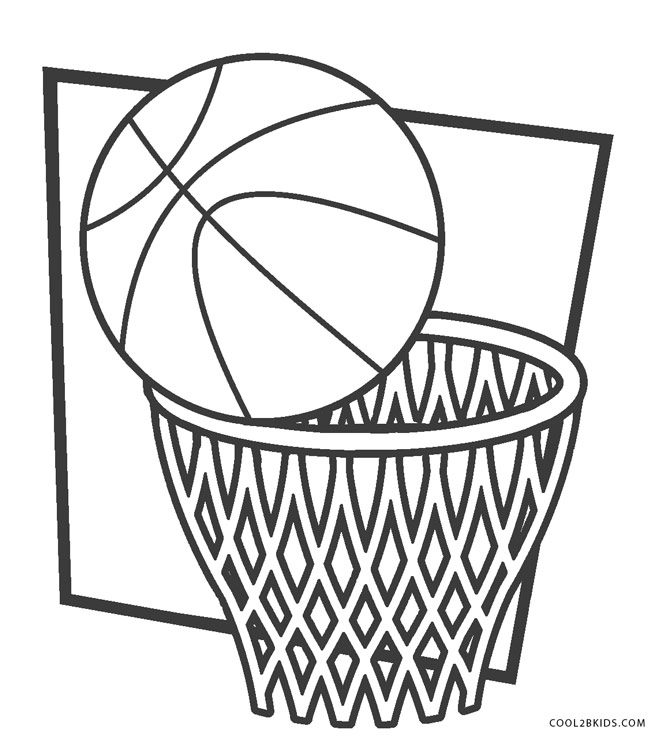 Basketball Coloring Pages Free Printable 83