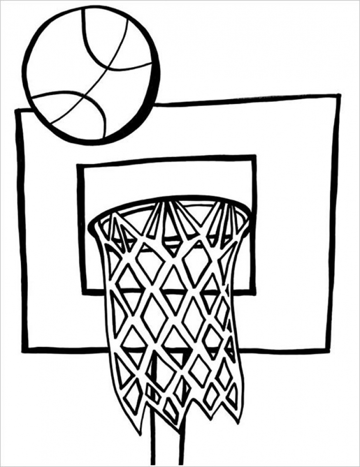 Basketball Coloring Pages Free Printable 85