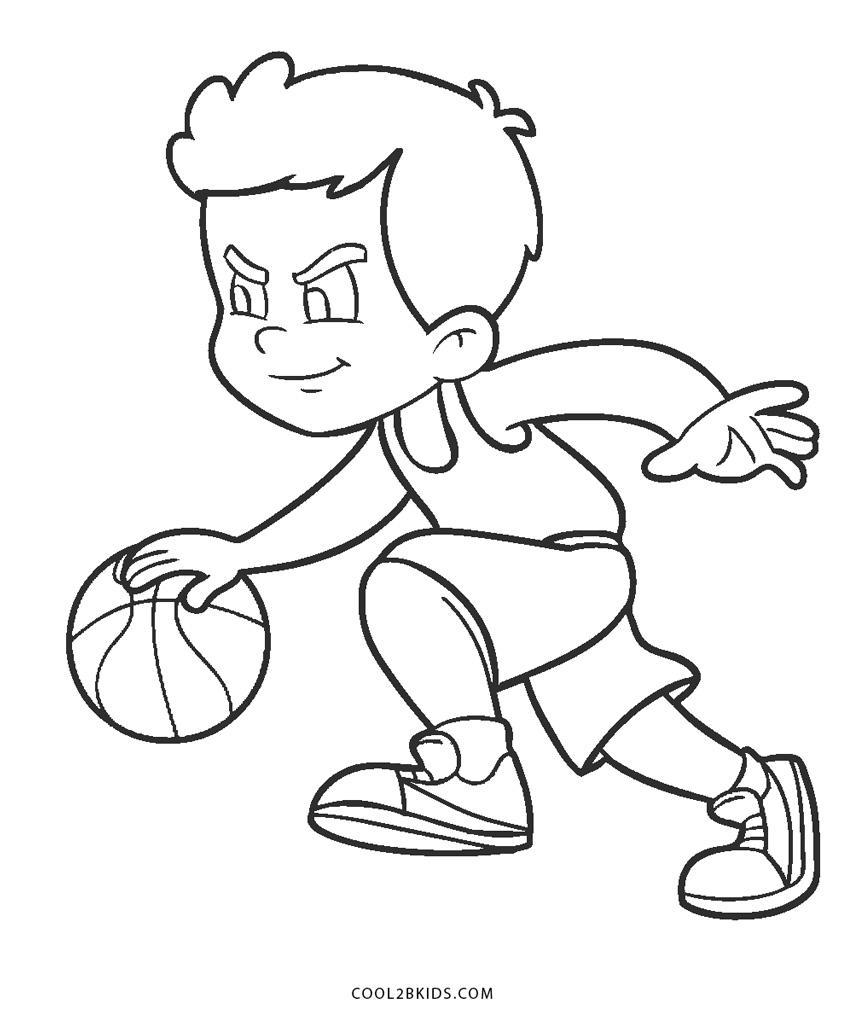 Basketball Coloring Pages Free Printable 87