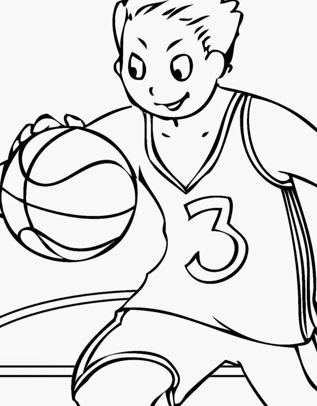 Basketball Coloring Pages Free Printable 89