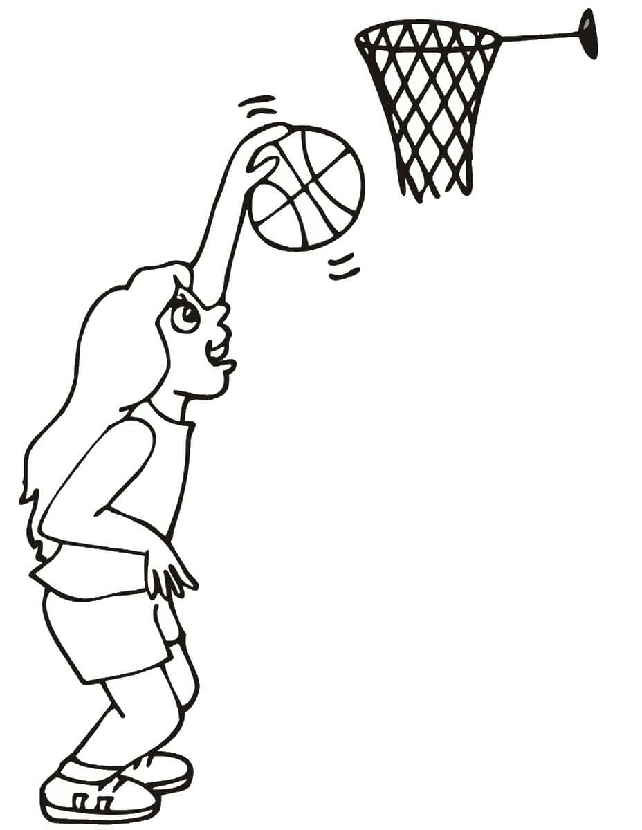 Basketball Coloring Pages Free Printable 90