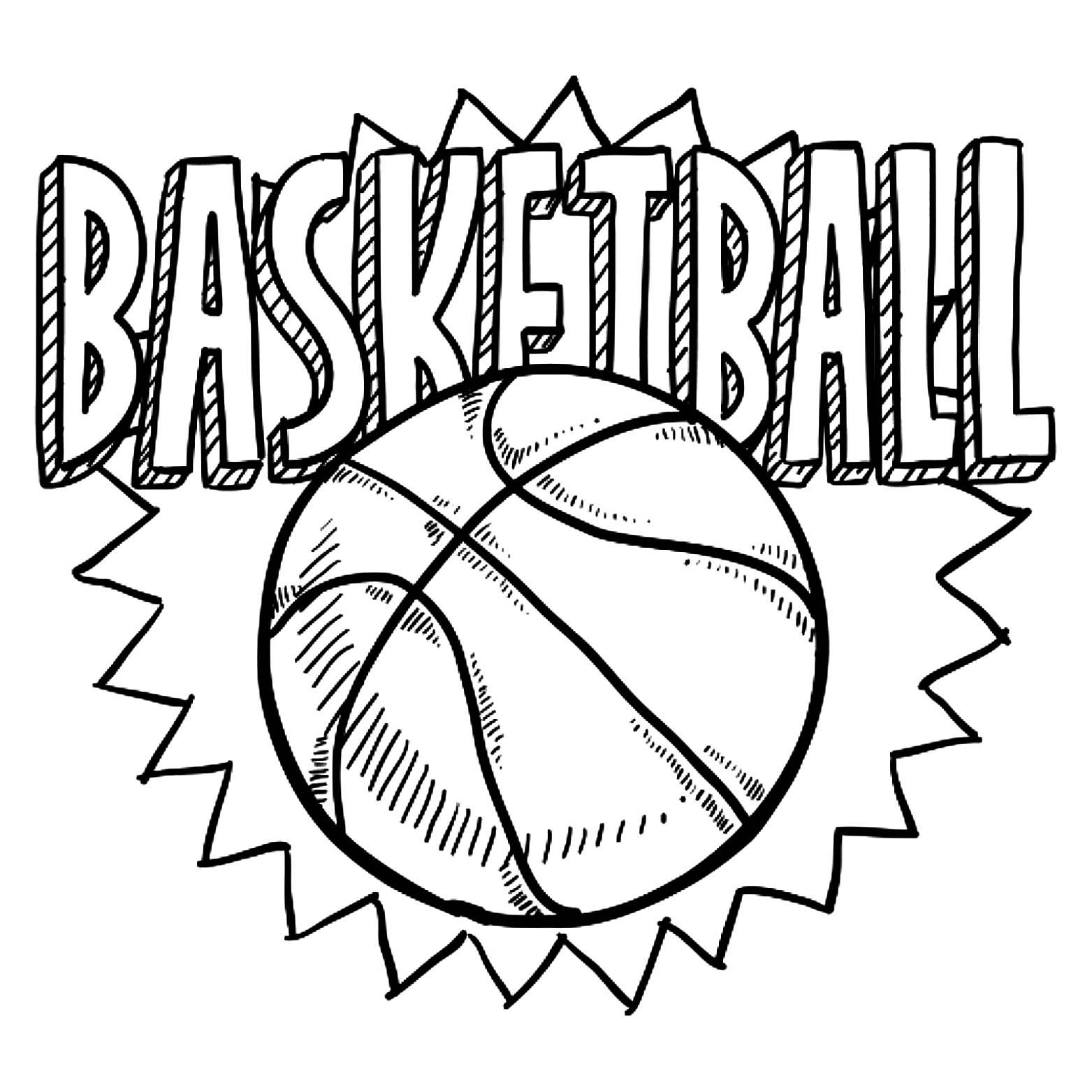 Basketball Coloring Pages Free Printable 94