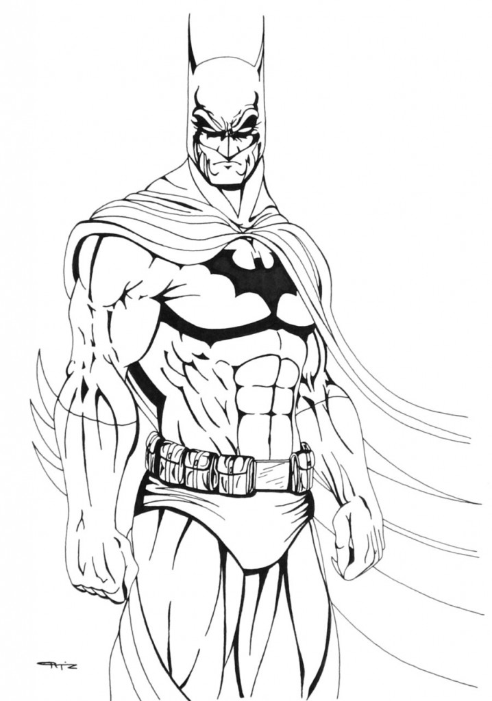 Batman Coloring Sheets Free Printable 115