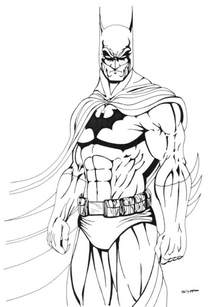 Batman Coloring Sheets Free Printable 119