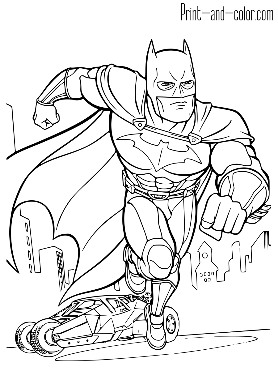 Batman Coloring Sheets Free Printable 20