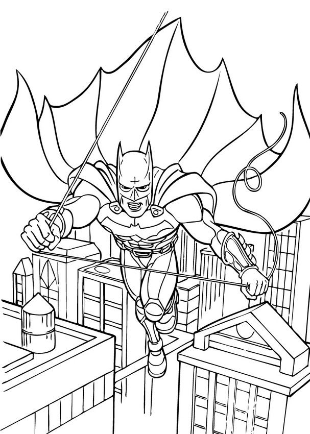 Batman Coloring Sheets Free Printable 27