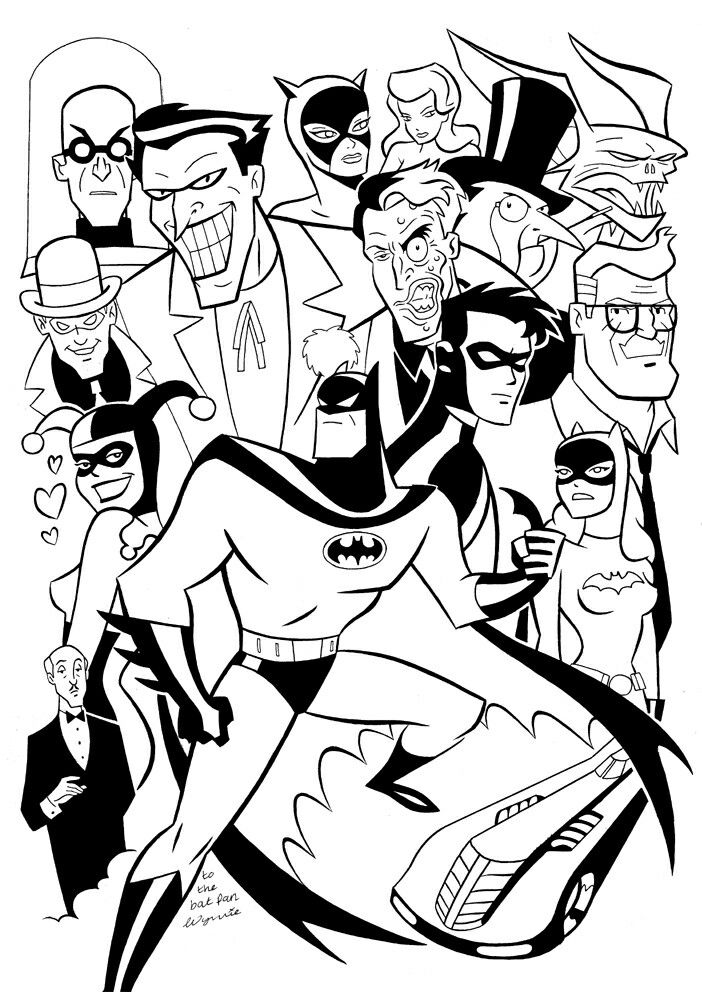 Batman Coloring Sheets Free Printable 38