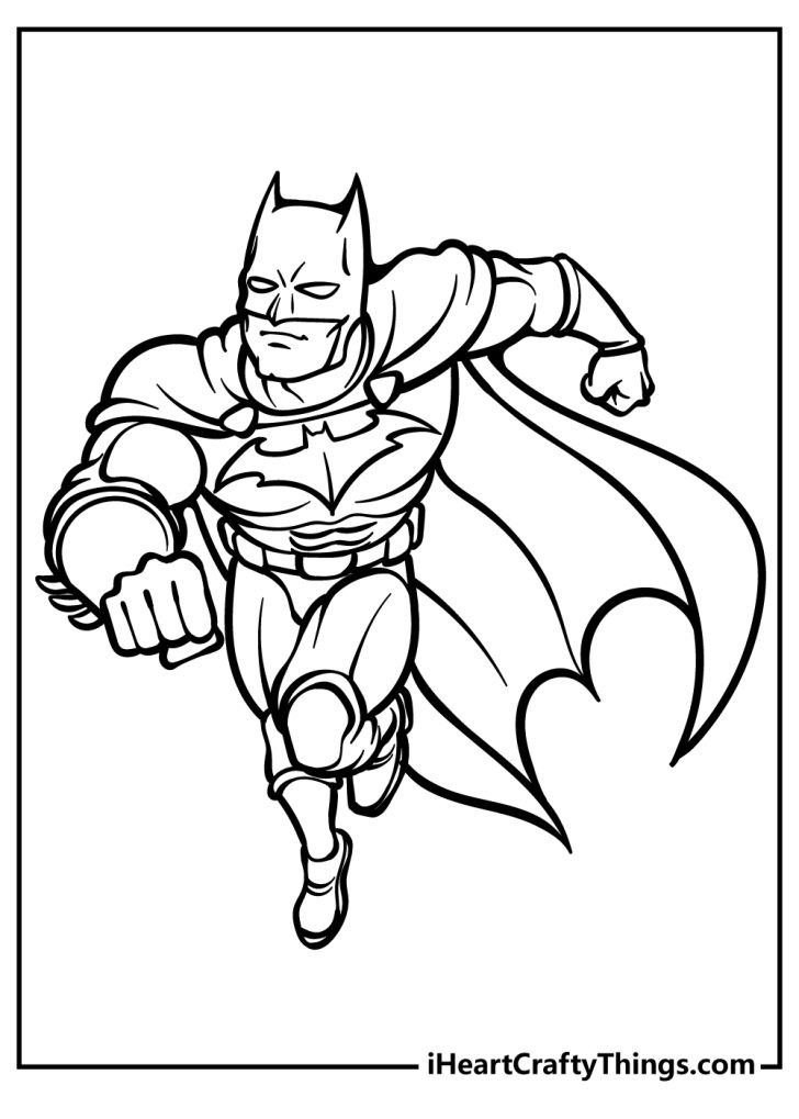 Batman Coloring Sheets Free Printable 40