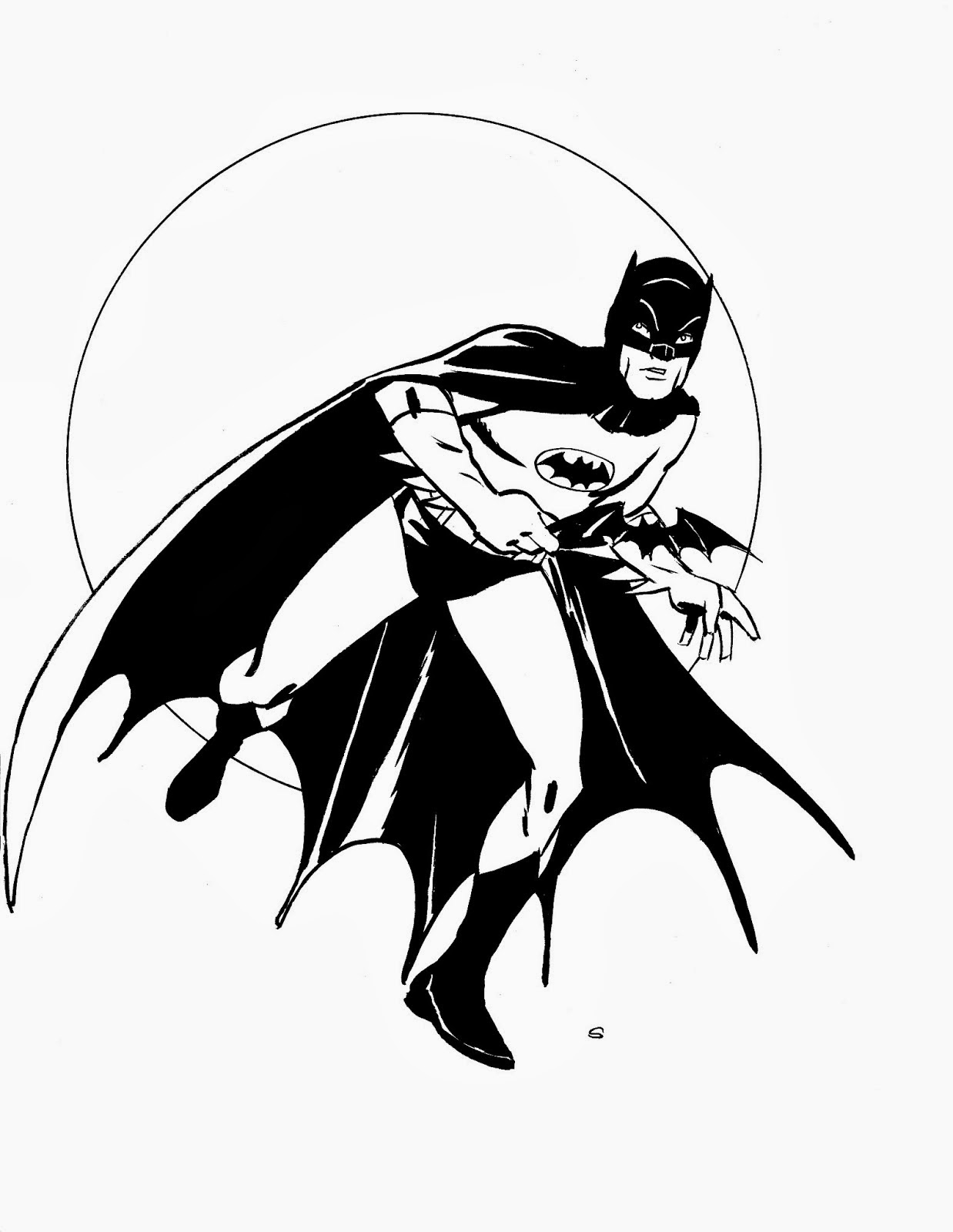 Batman Coloring Sheets Free Printable 46