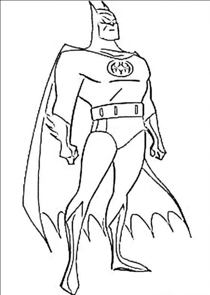 Batman Coloring Sheets Free Printable 6