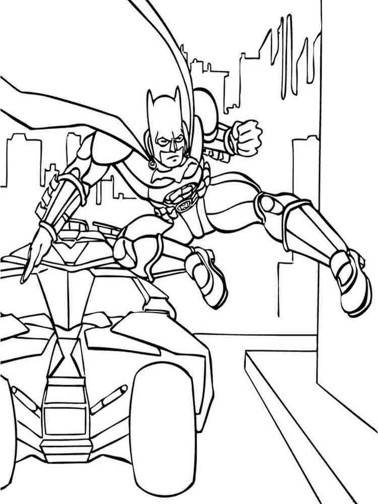 Batman Coloring Sheets Free Printable 61