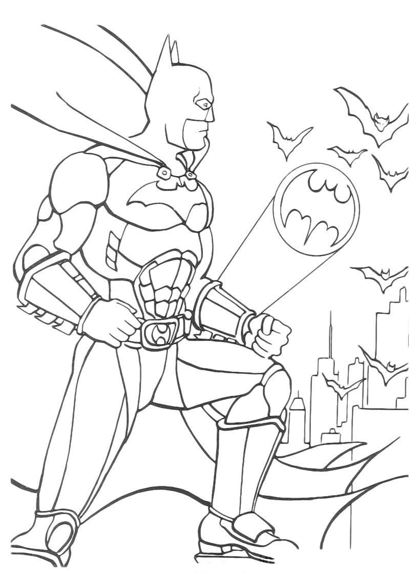 Batman Coloring Sheets Free Printable 68