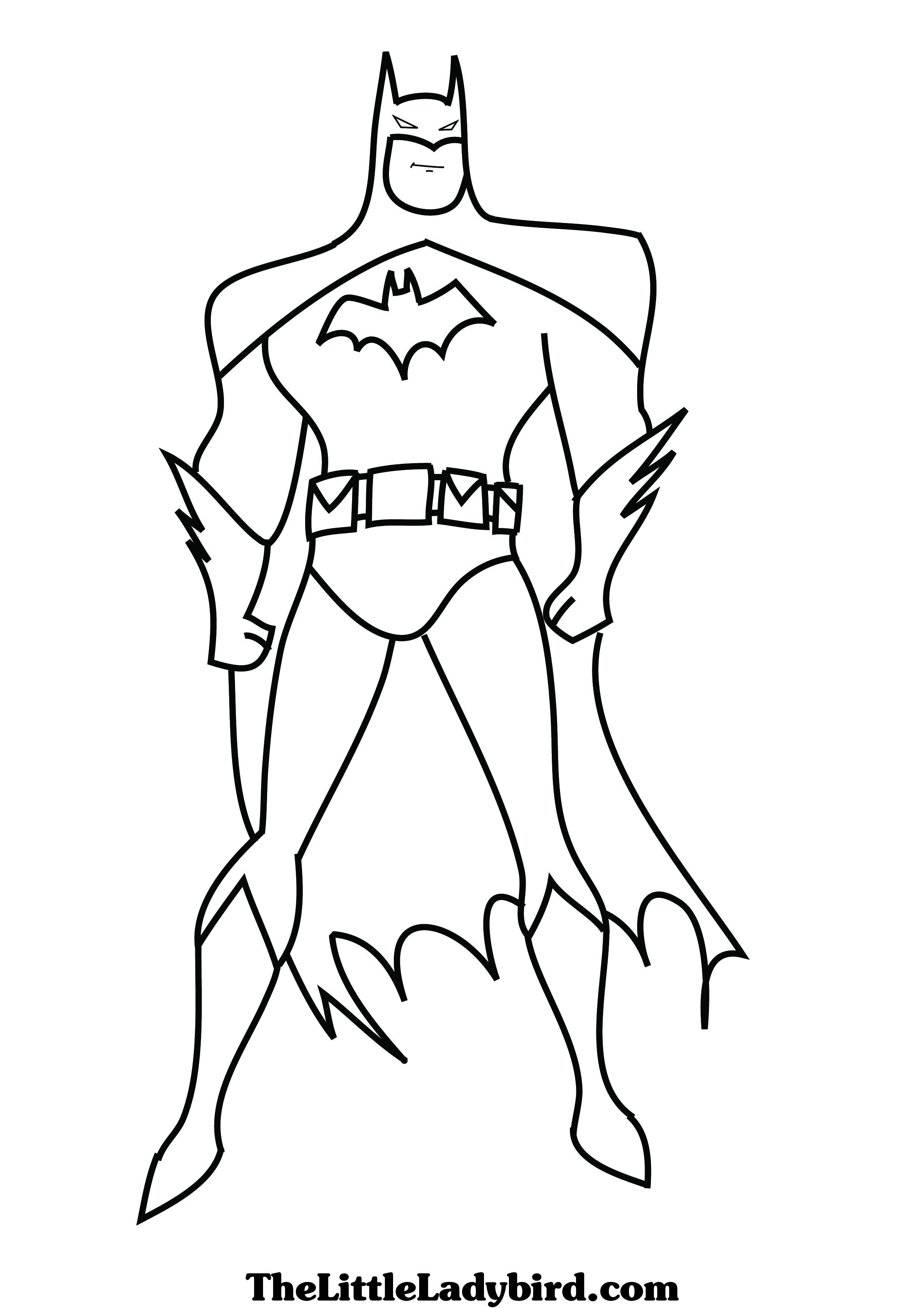 Batman Coloring Sheets Free Printable 69