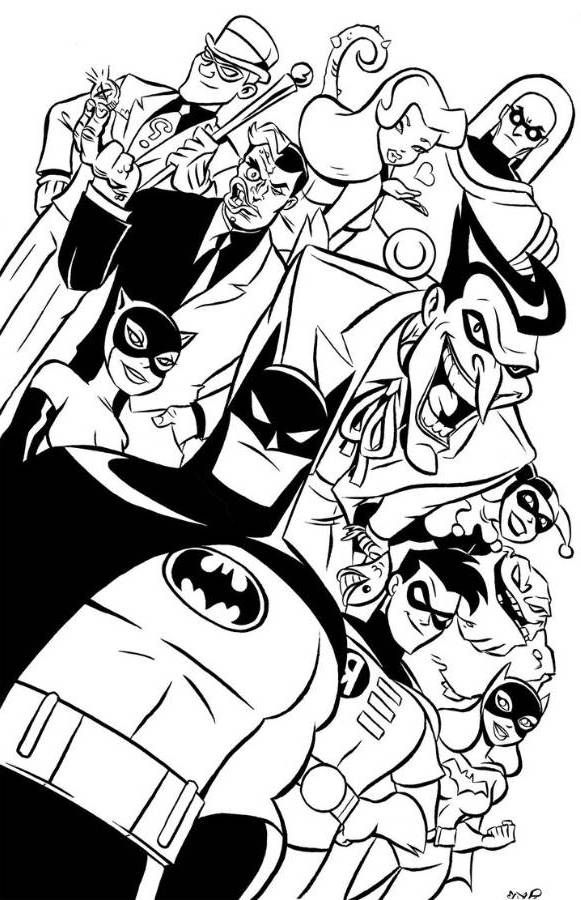 Batman Coloring Sheets Free Printable 84