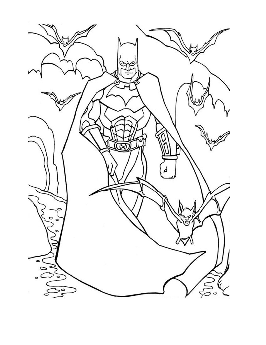 Batman Coloring Sheets Free Printable 87