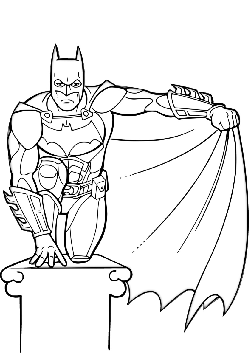 Batman Coloring Sheets Free Printable 9