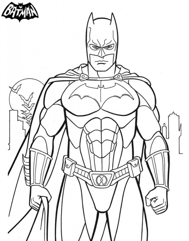 Batman Coloring Sheets Free Printable 97