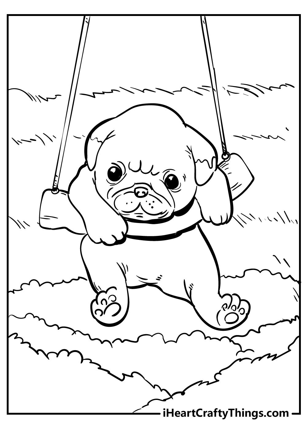 Cute Animals Coloring Pages Free Printable 19