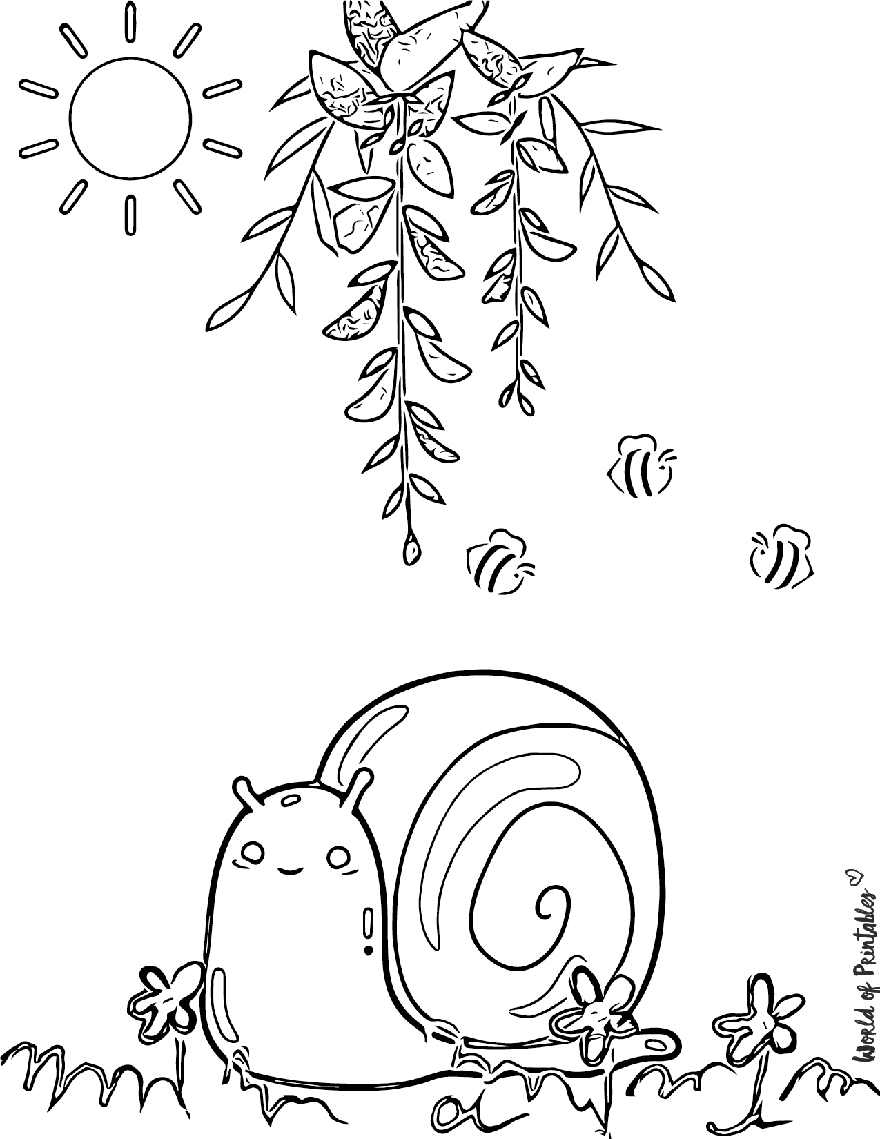 Cute Animals Coloring Pages Free Printable 25