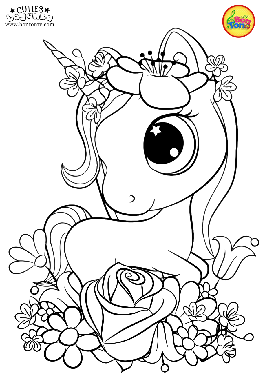 Cute Animals Coloring Pages Free Printable 33