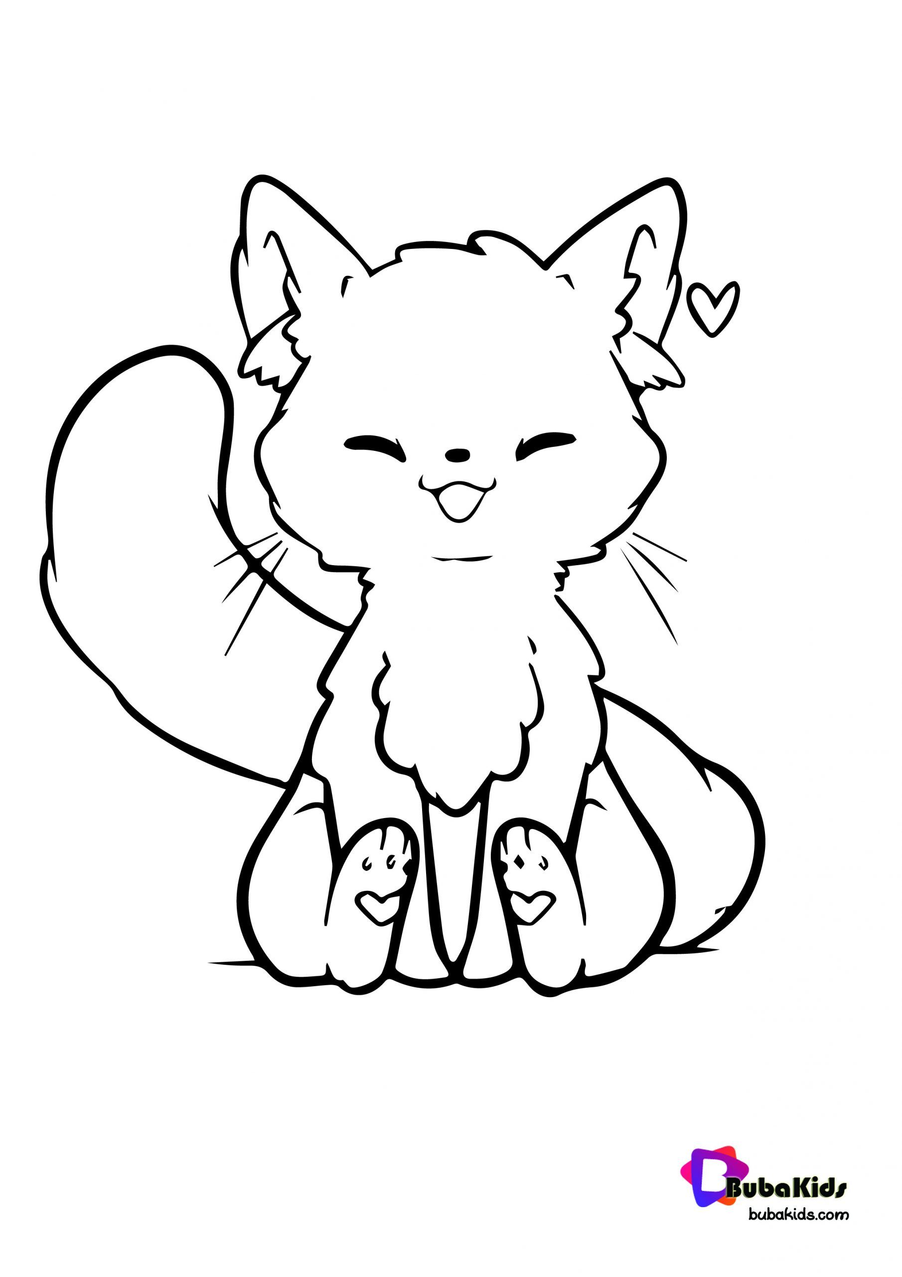 Cute Animals Coloring Pages Free Printable 39