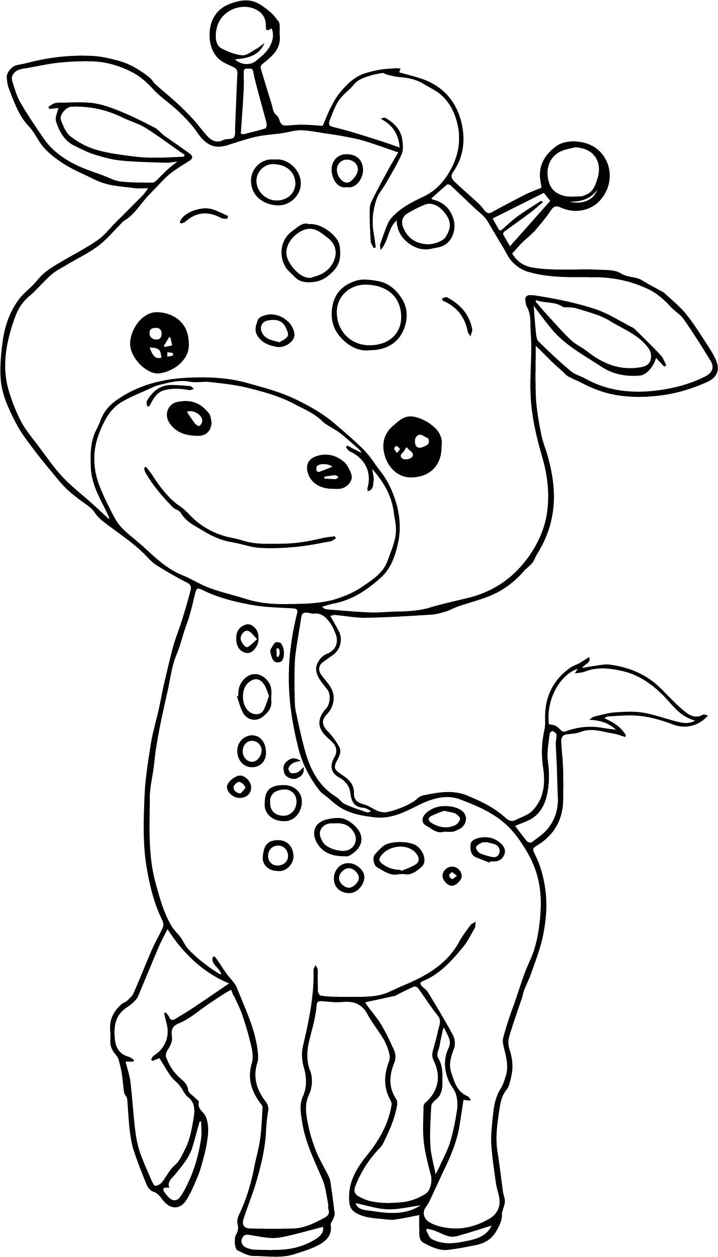 Cute Animals Coloring Pages Free Printable 4