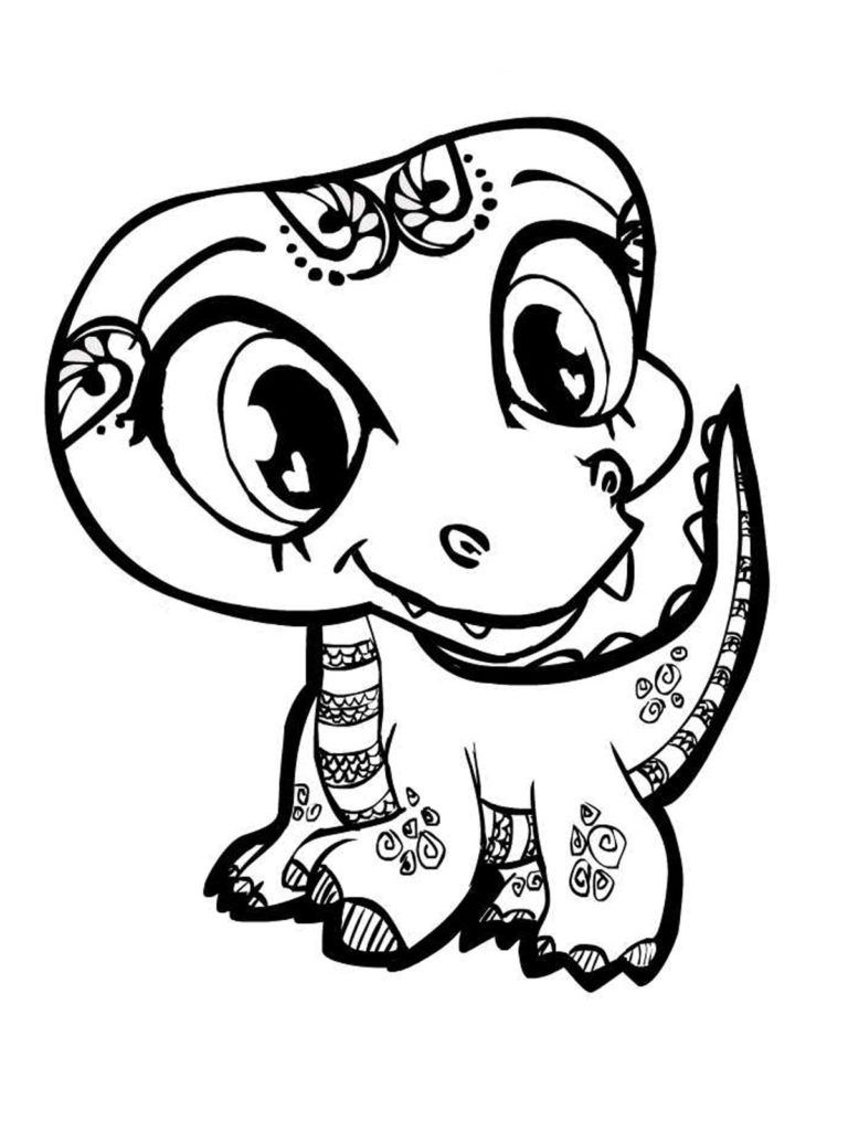 Cute Animals Coloring Pages Free Printable 40