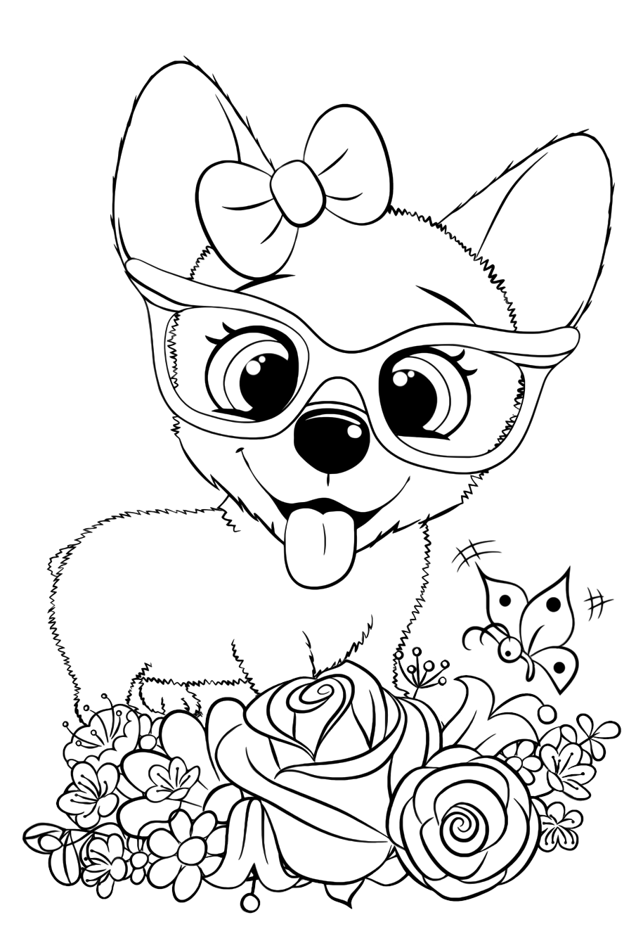 Cute Animals Coloring Pages Free Printable 47