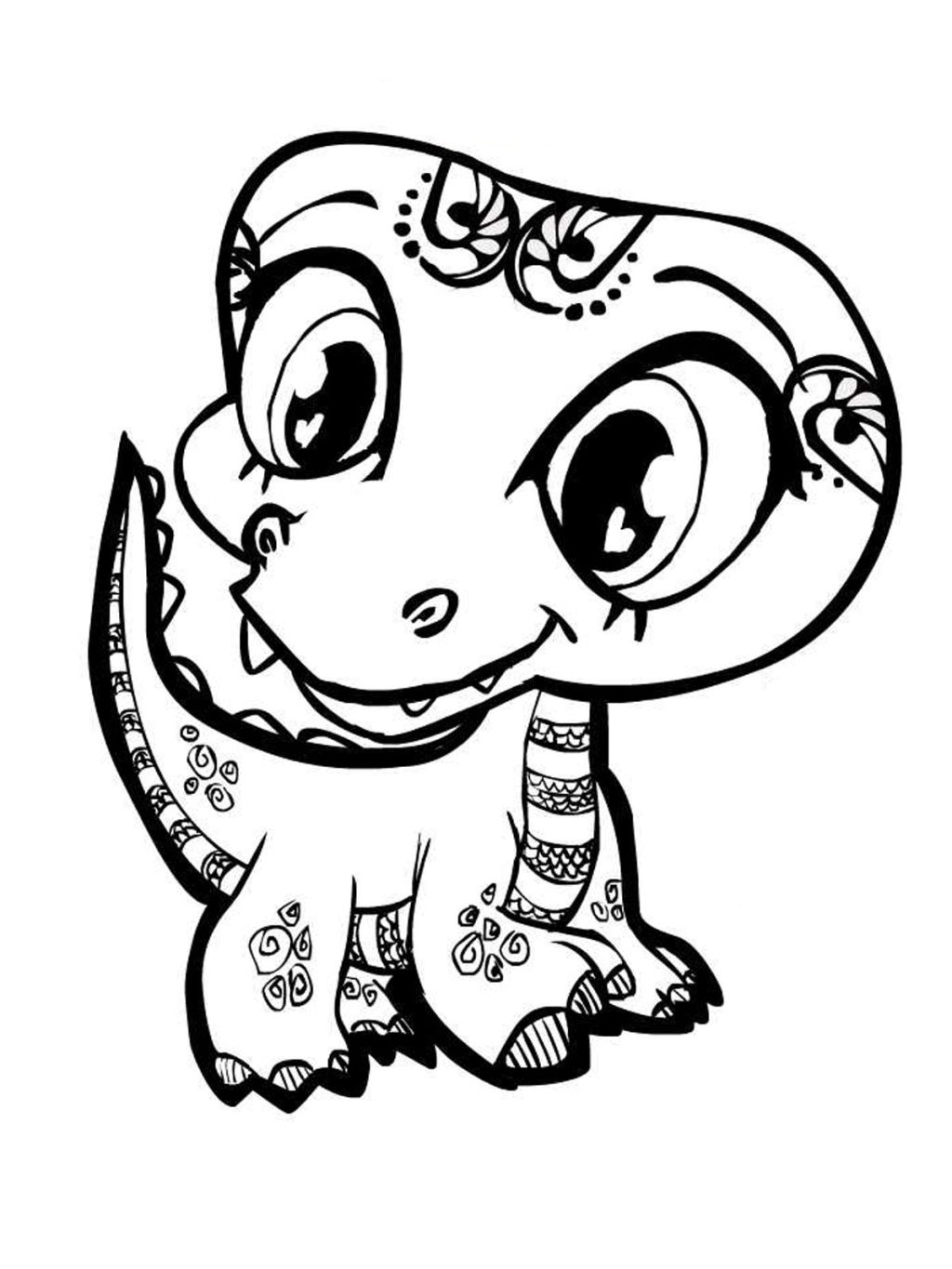 Cute Animals Coloring Pages Free Printable 58