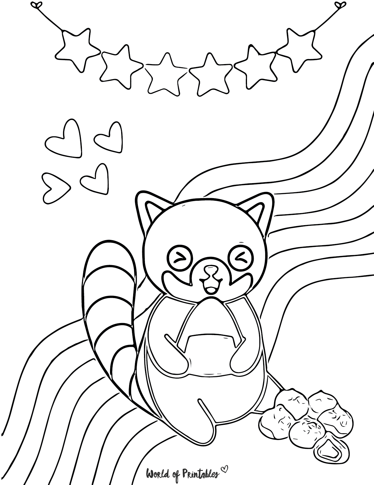 Cute Animals Coloring Pages Free Printable 76