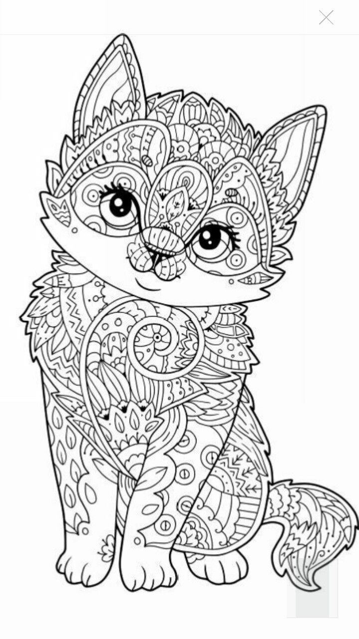 Cute Animals Coloring Pages Free Printable 8