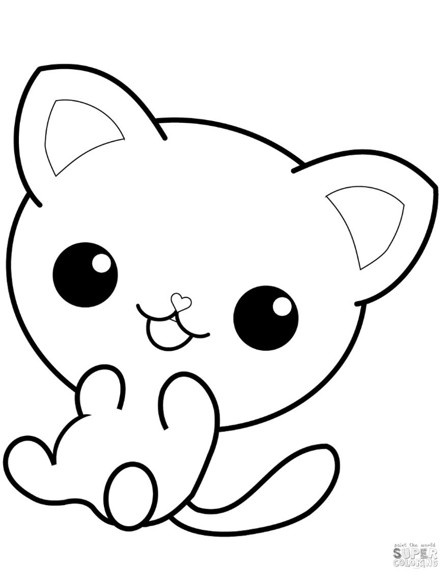 Cute Animals Coloring Pages Free Printable 80