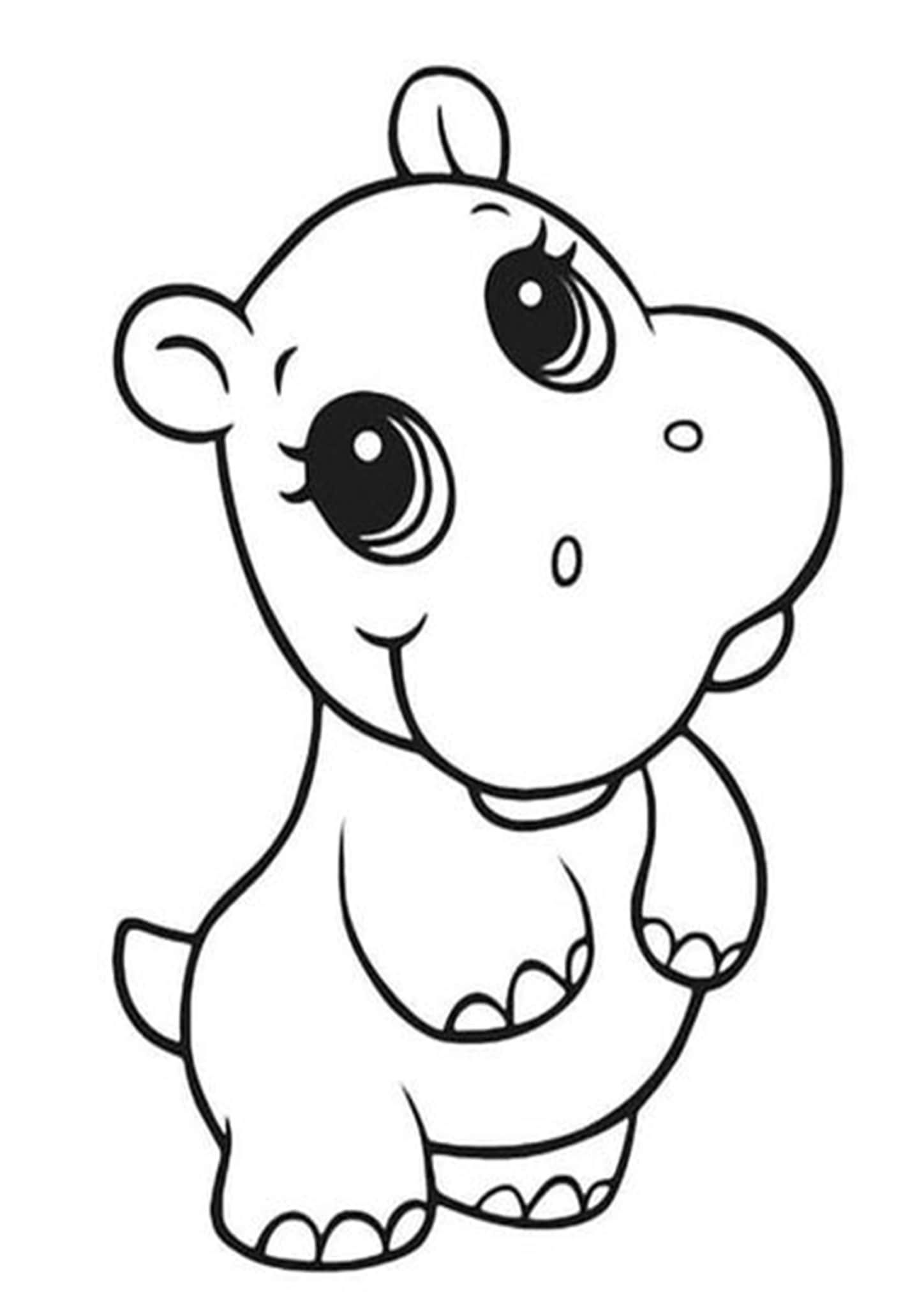 Cute Animals Coloring Pages Free Printable 87