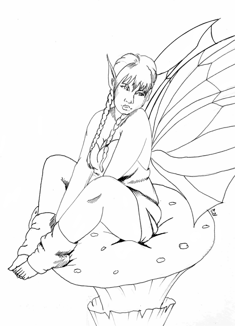 Fairies Coloring Pages Free Printable 150