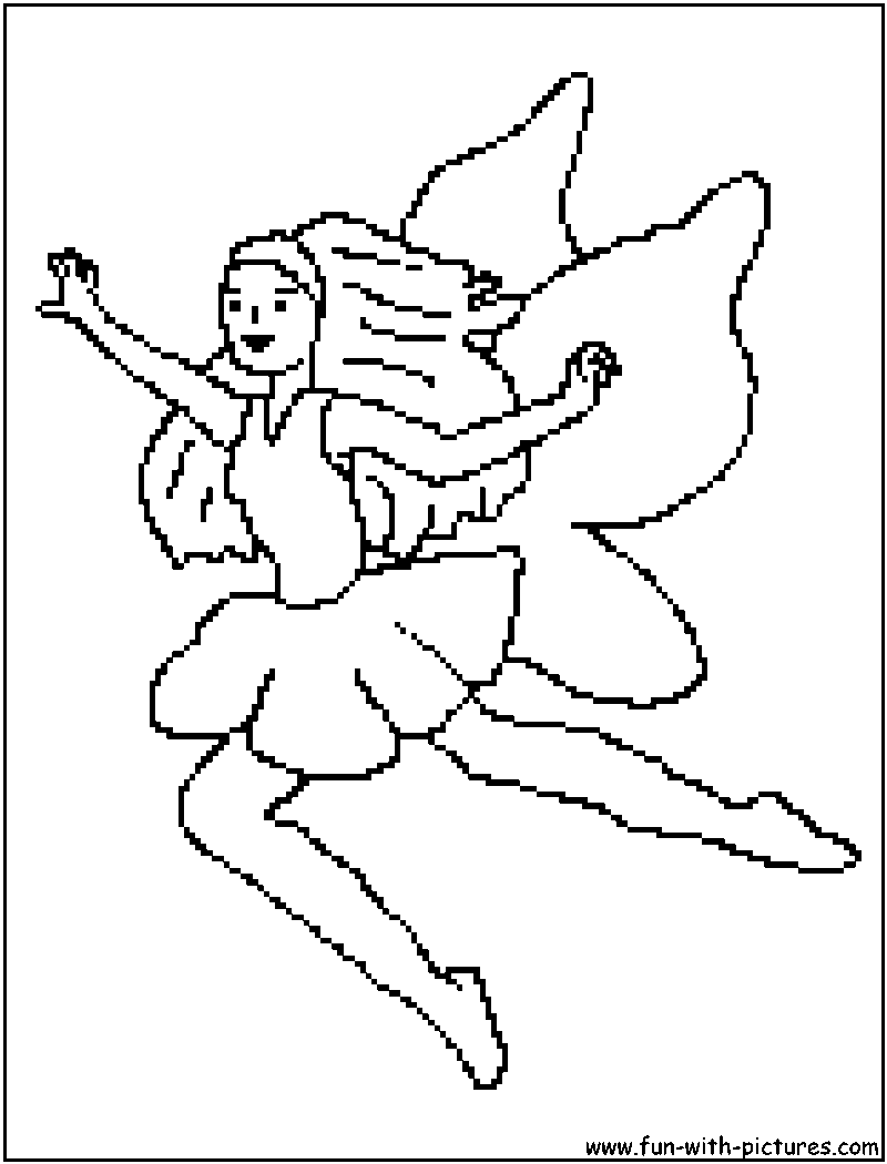 Fairies Coloring Pages Free Printable 170