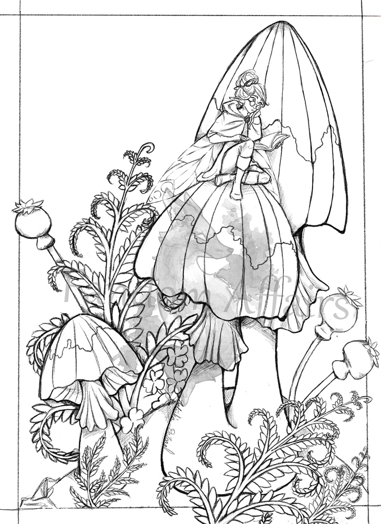 Fairies Coloring Pages Free Printable 37