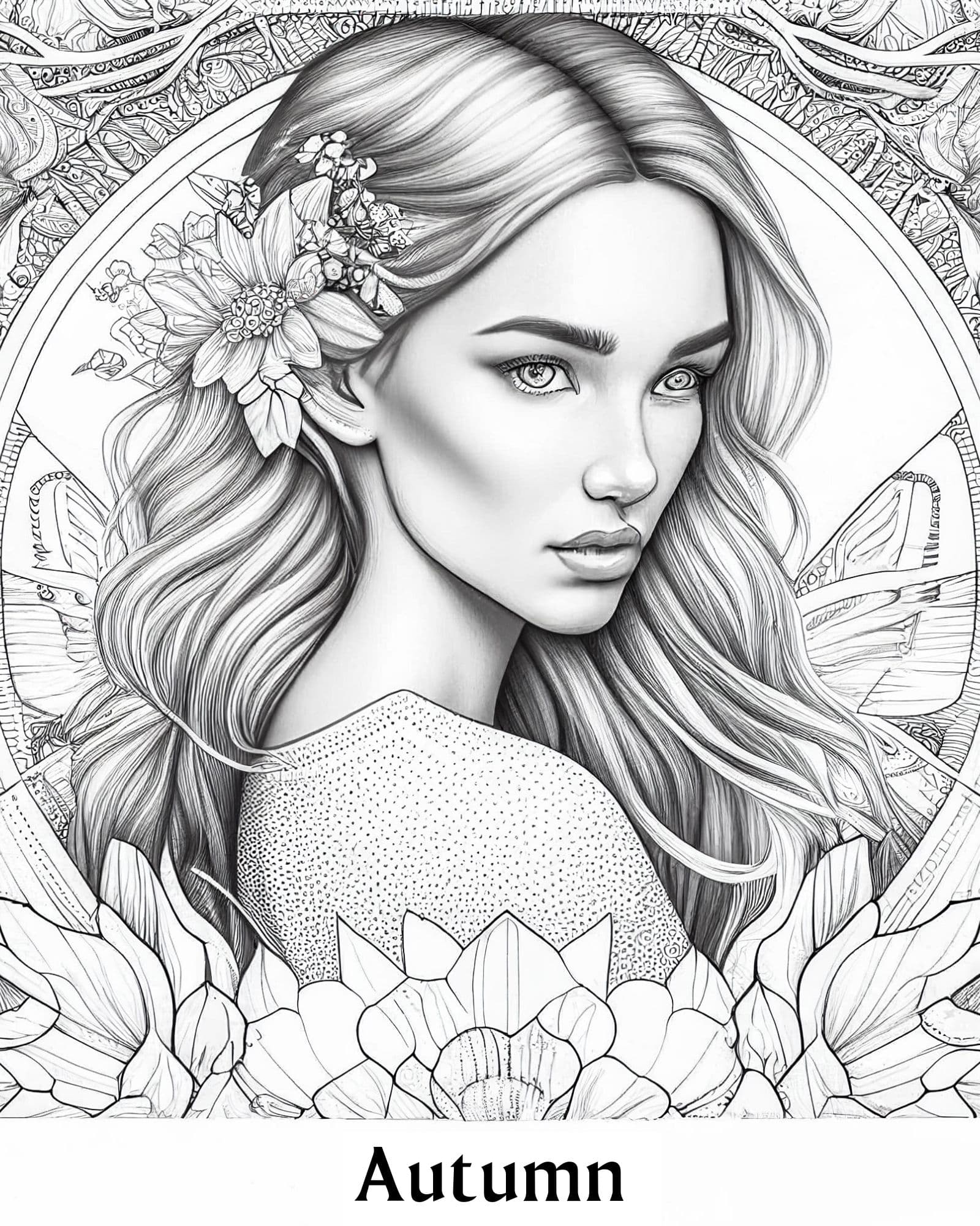 Fairies Coloring Pages Free Printable 41