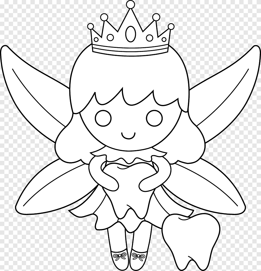 Fairies Coloring Pages Free Printable 54