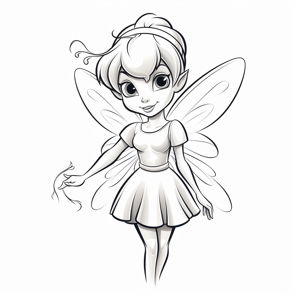 Fairies Coloring Pages Free Printable 78