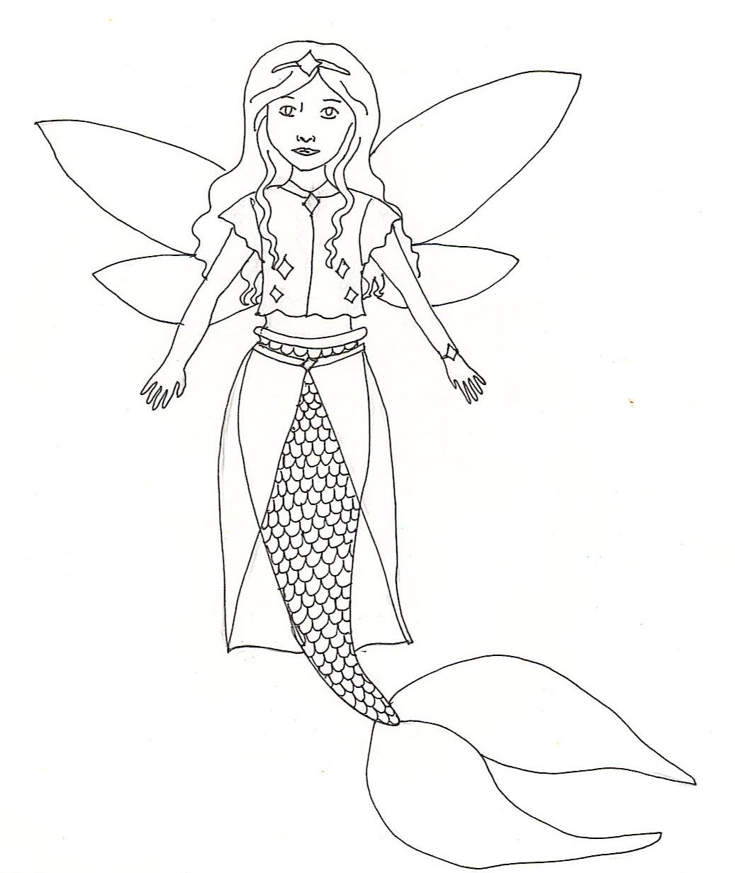 Fairies Coloring Pages Free Printable 81