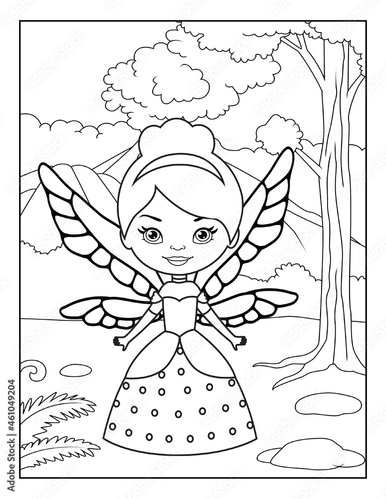 Fairy Coloring Pages: 190+ Fantasy Enchanting Pages to Spark Your Imagination 11